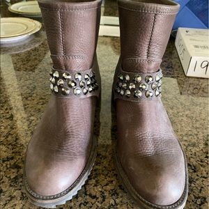 Pedro Garcia Flat Brown Boots, Brand New, Size 40